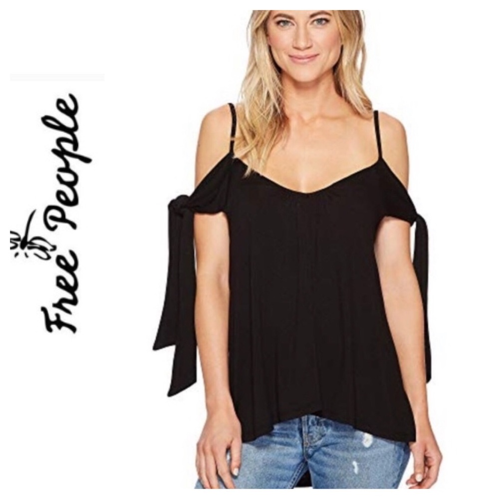 🦋NWT Free People ‘Believe Me!’ Cold-Shoulder Top